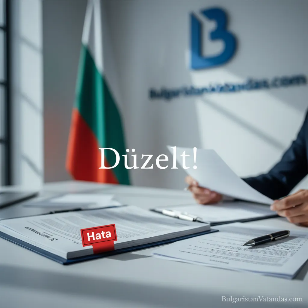Bulgaristan Vatandaşlığı Başvurusunda Sık Karşılaşılan Hatalar ve Doğru Düzeltme Yöntemleri